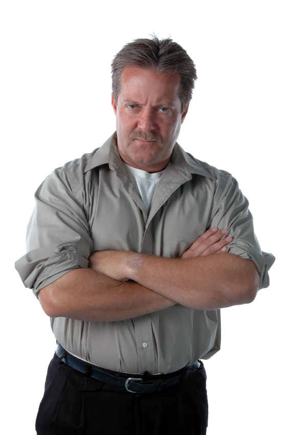 Upset Worker 2